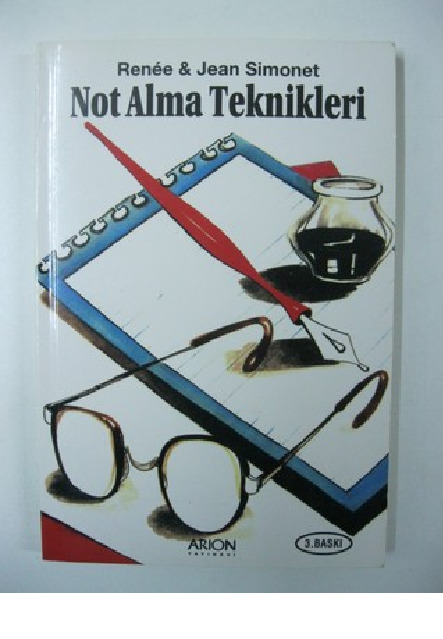 Not Alma Teknikleri-Renee-Jean Imonet-Çev-Pınar Qurt-1995-165s
